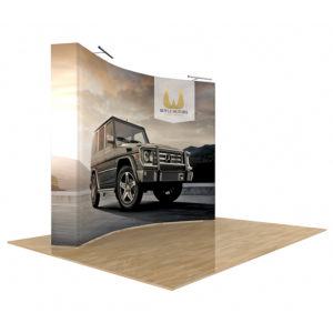 Tension Fabric Popup Display