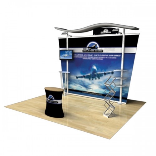 Timberline Display – 10′ with Tapered Sides