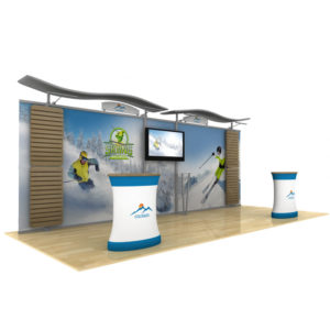 Portable 10' x 20' Booth Displays